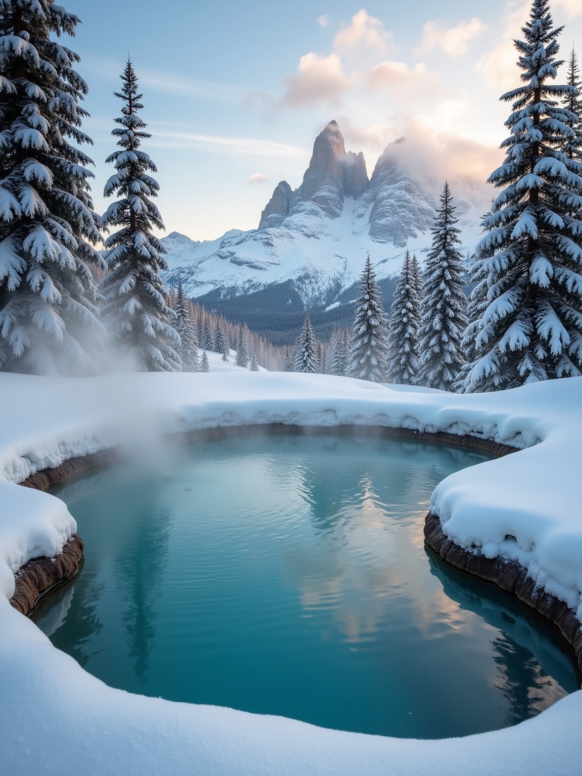 remote natural hot springs