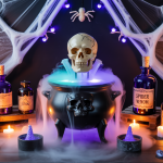 17 Witch’s Potion Fountain Halloween Decoration Ideas