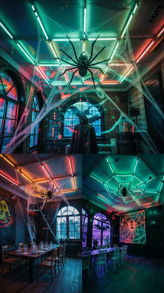 Colorful Glow Web Variations