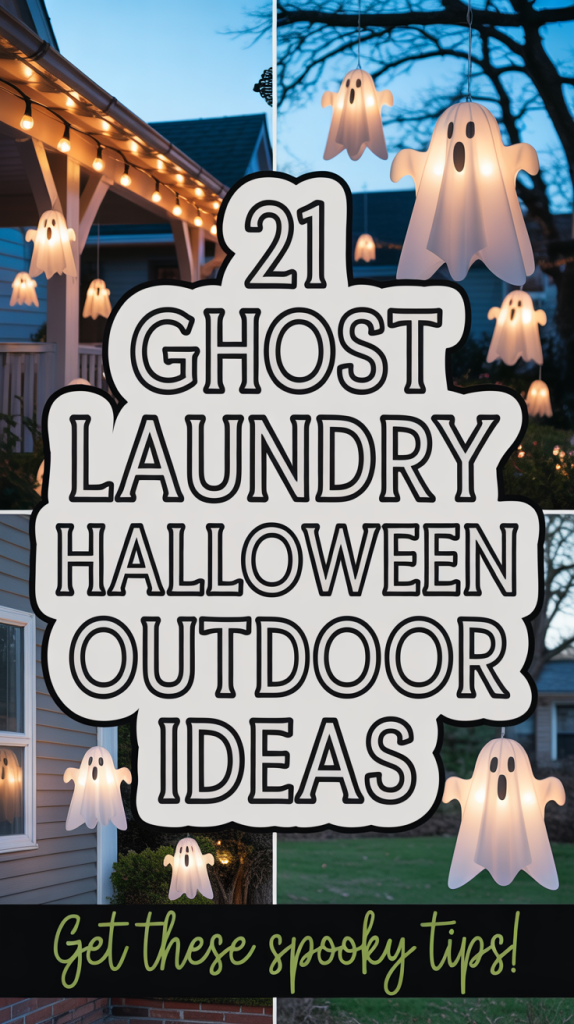 Miniature Ghost Ornament String Line