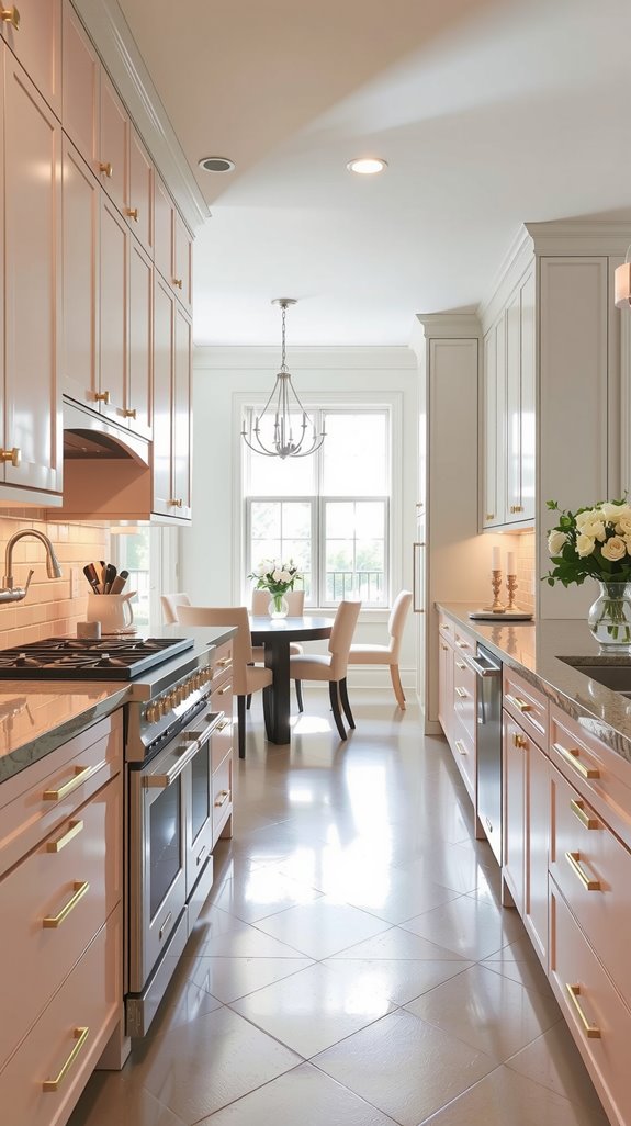 blush pink and neutral elegance