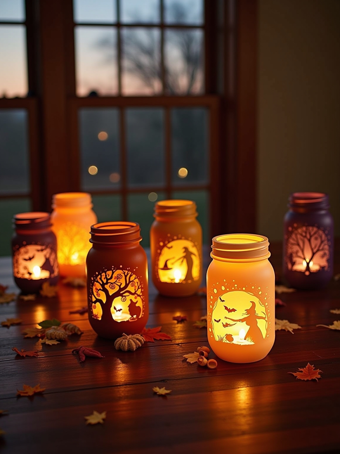 cozy autumn candle experience