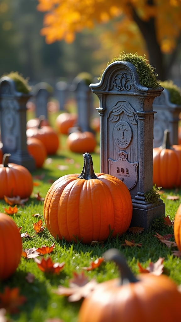 diy styrofoam tombstone decorations
