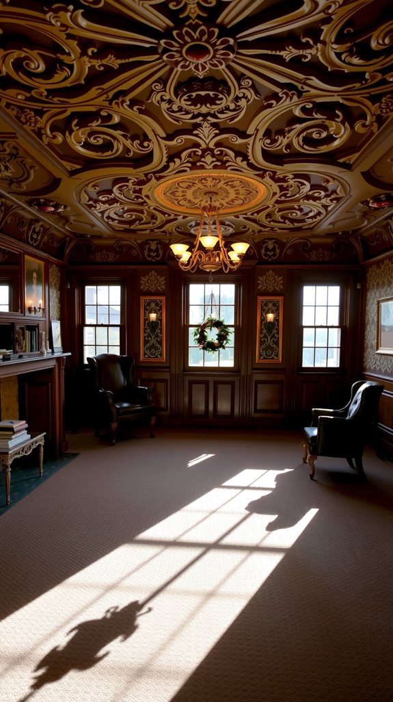elaborate plasterwork and designs