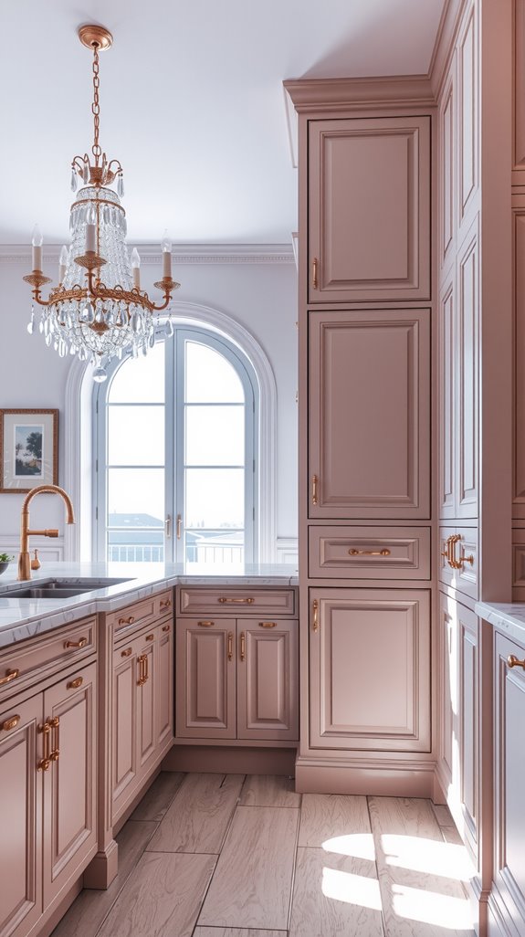 european soft pink elegance