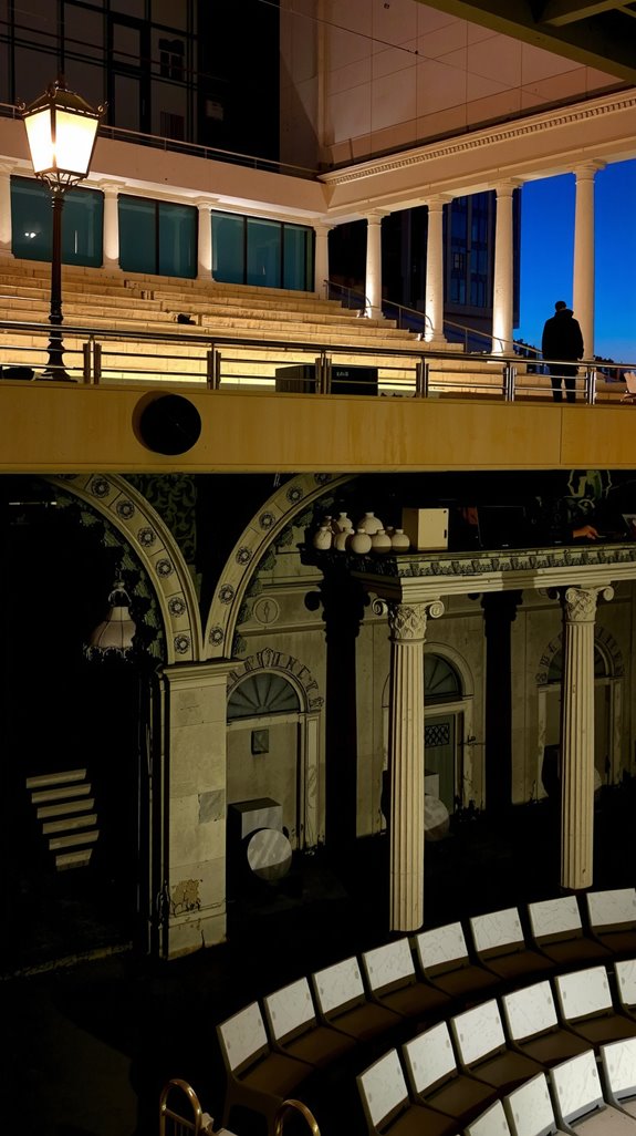 hidden roman theater ruins