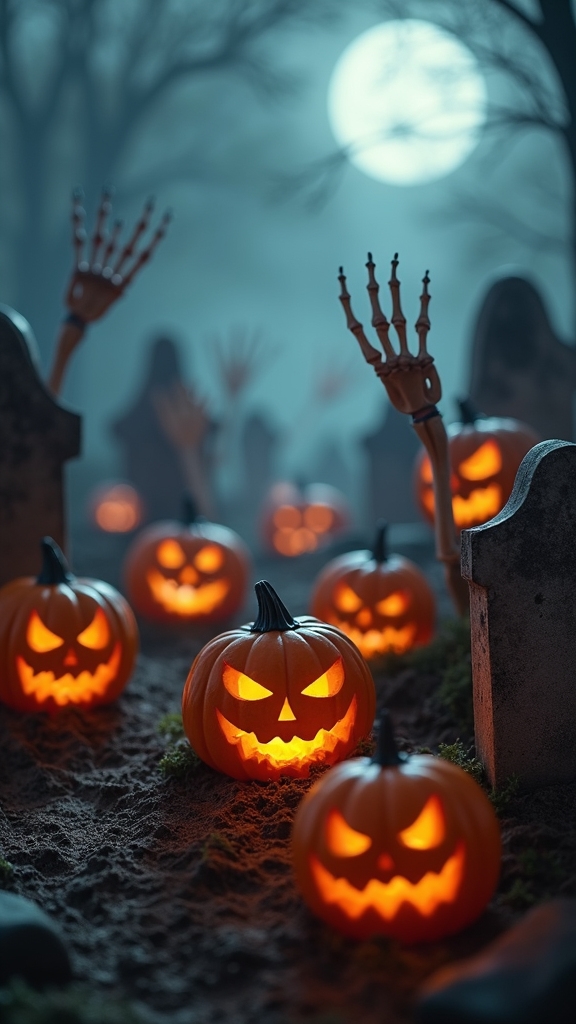 interactive halloween animatronics enhance displays