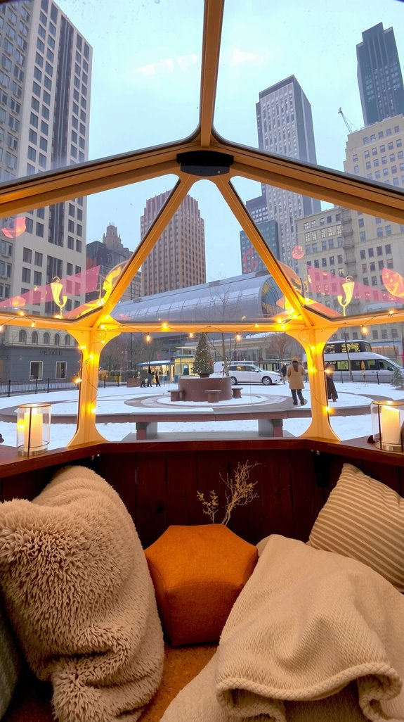 natural light in igloo