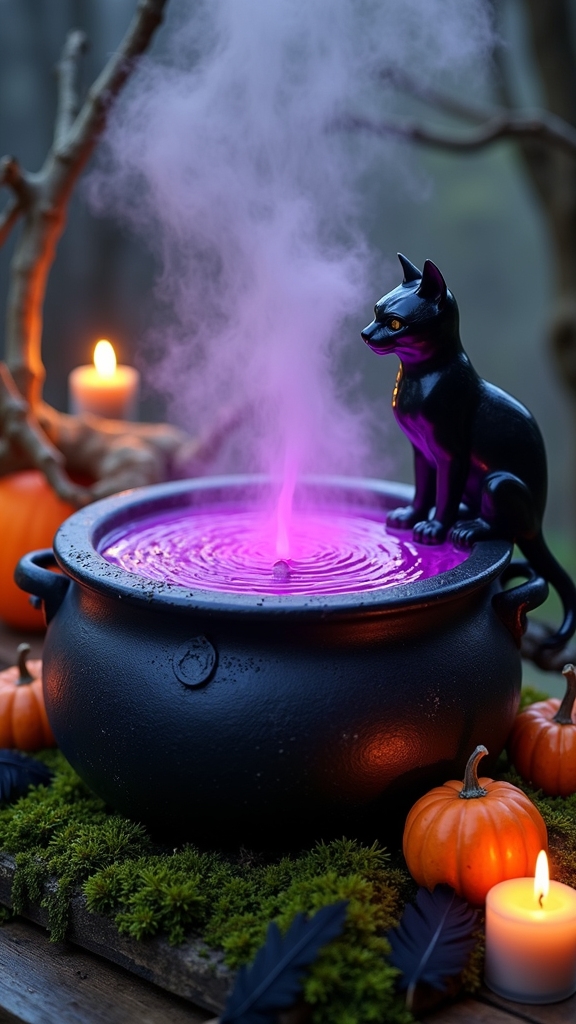 purple swirling mystic potion