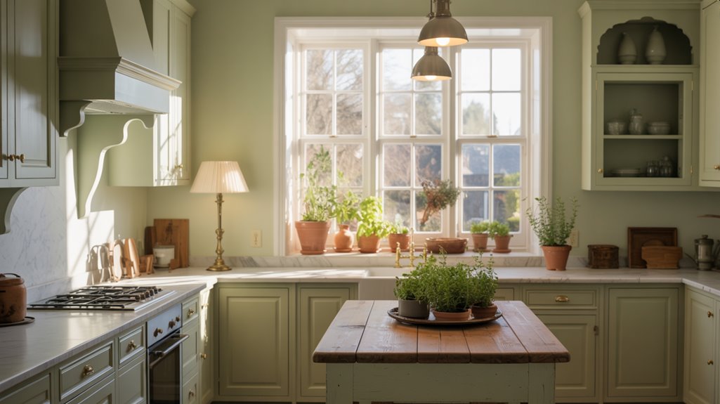 sage green kitchen inspiration