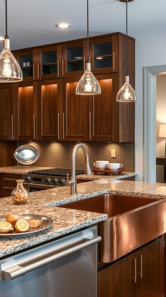 sophisticated metal blending elegance