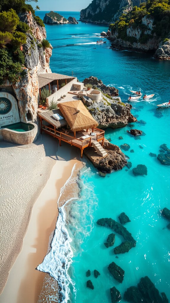 sustainable luxury beach clubs