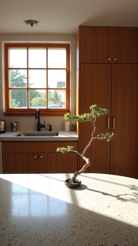 zen minimalist kitchen design