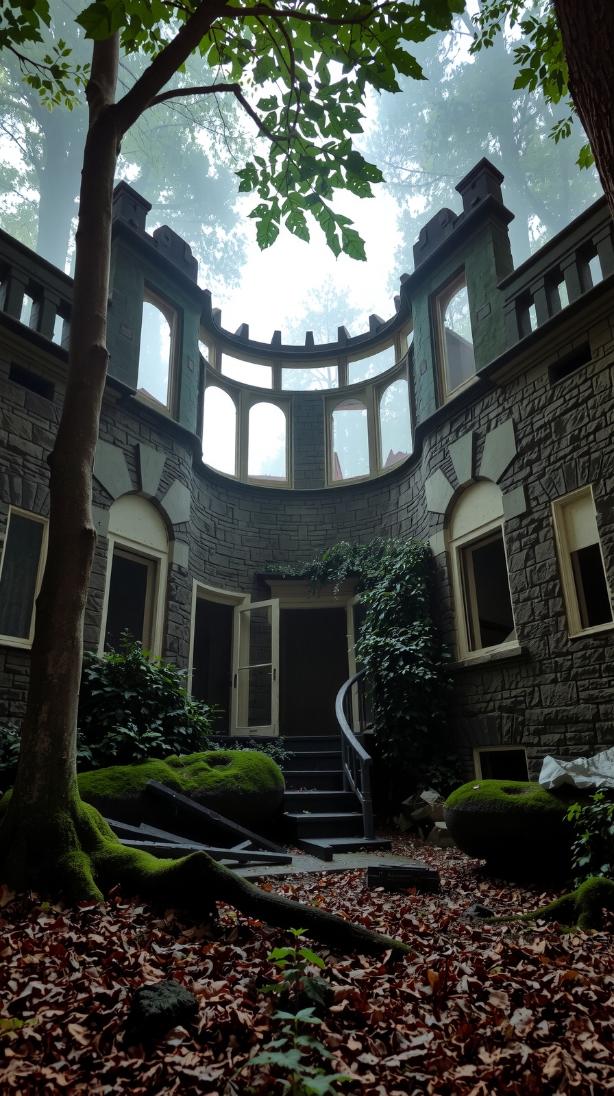 overlook mountain house ruins