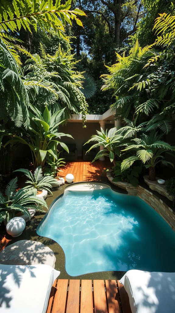 organic curves enhance gardens